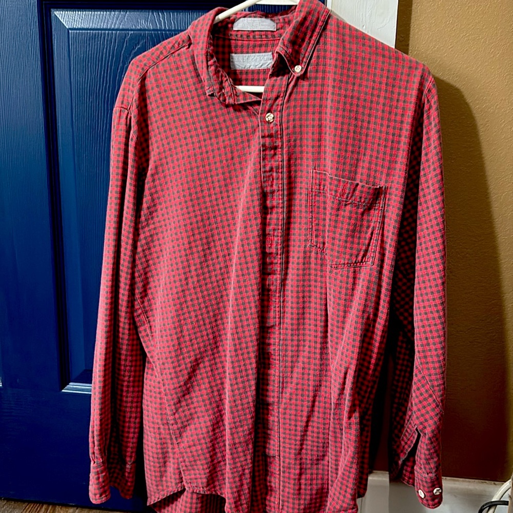 Andhurst 100% cotton medium button down shirt